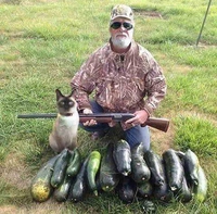 Magnifique tableau de chasse pour un con...combre...