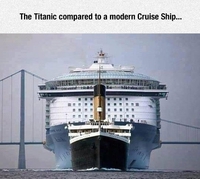 En 1912, le Titanic était le plus gros navire jamais construit...