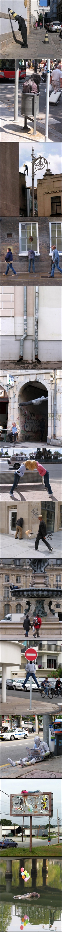 Art de rue par Mark Jenkins