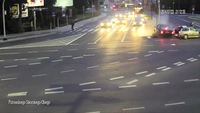 Cycliste chanceux