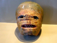 Une Jack O'Lantern originale aux allentours de 1850 (Museum of Country Life, Co. Mayo, Ireland)