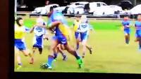 Ce rugbyman n'a que 7 ans ..