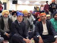 François Fillon chez les Sikhs