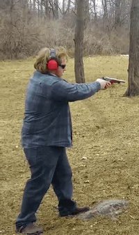 Evidemment, si c'est du 44 Magnum, ça a du recul !