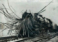 Chaudière explosée