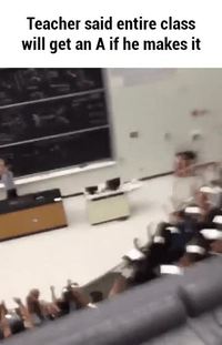 Quand ton prof aime parier