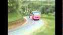 Overtaking on turn and frontal Impact motorcyclist
