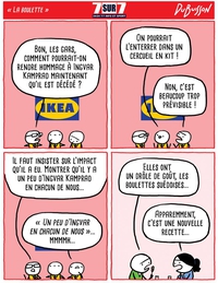 "Ingvar Kamprad nous a kité" (David Hasselhoff)