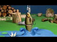 Partie de pêche en stop-motion