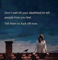 Un conseil de vie