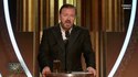 Ricky Gervais détruit Hollywood