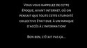 Tellement vrai.....