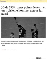 JO de 1968, retour sur l'histoire d'une photo