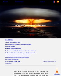 La bombe atomique n'existe pas !