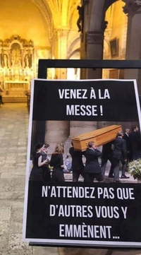 Allez à la messe