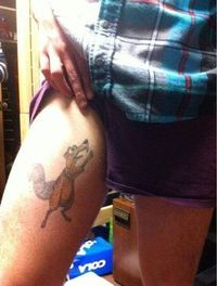 Tatouage Scrat