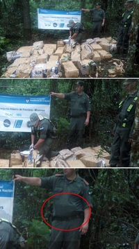 Saisie spectaculaire de drogue