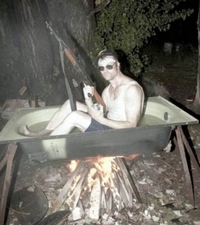 Redneck jacuzzi