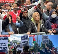 Manifestations pro-palestiniennes aux USA