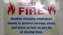 En cas d'incendie