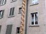 Escalier extérieur pour le chat