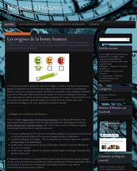 Notions d'histoire