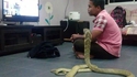 Kan tu regardes la télé avec un pote