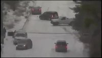 L'hiver, la neige, les voitures