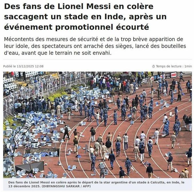Tentative de conversion de masse -> une foule Hindoue se durcit en se transformant en Hooligans.
 
"Et il descendit par minou et regarda notre vie, puis il s'échappa en courant pour éviter le lynchage."
Le GOAT Tour.