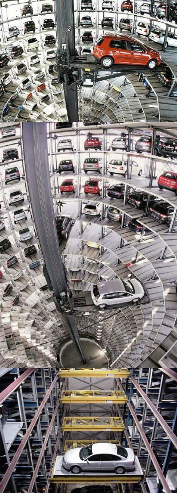 Un système de parking robotisé