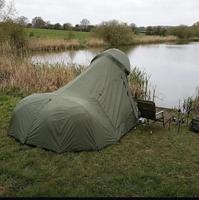 La tente du pêcheur adaptée...
