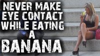 Manger une banane