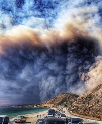 Malibu (Californie), il y a 24 heures