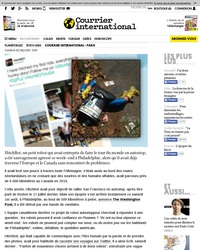 Mort du premier robot autostoppeur de l'Histoire