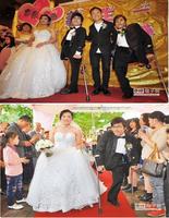 Mariage qui a sans doute coûté plus qu'un bras...