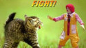 Ronald vs cat