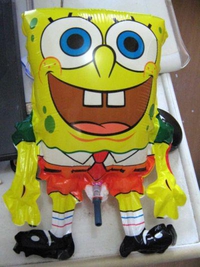 Ballon bob l'éponge