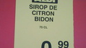 Sirop bidon