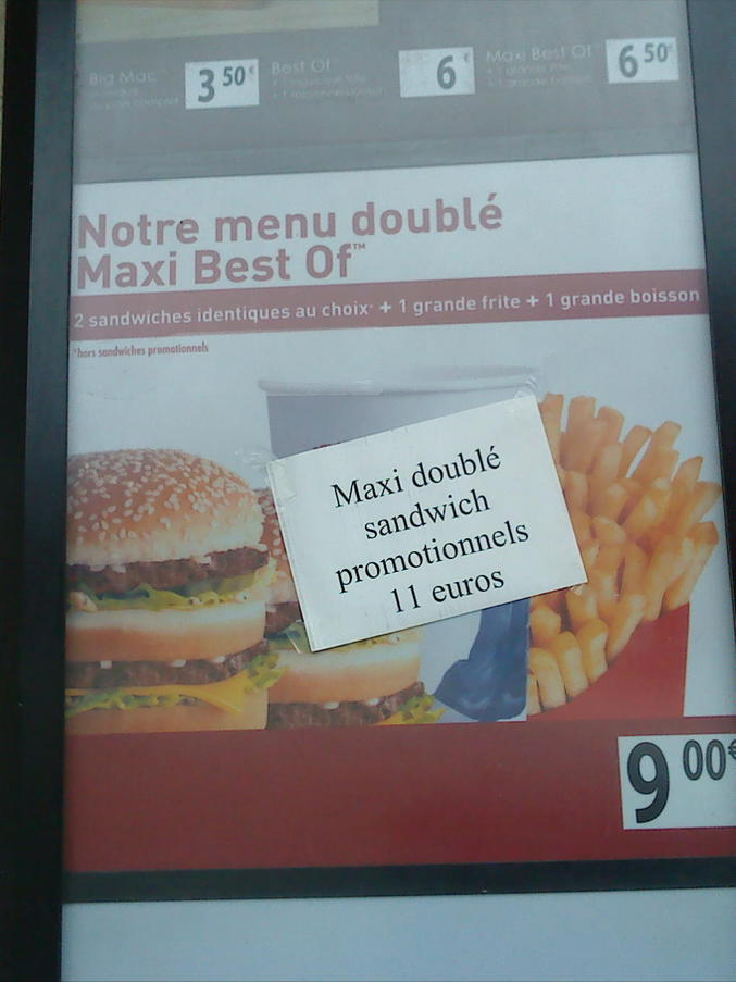 Une promotion qui tue !