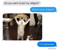Une nouvelle religion