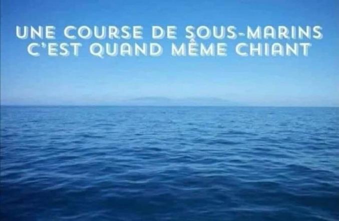 Ca à l'air calme, mais au fond c'est la course!