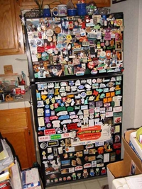 Avec toutes ces "magnets", ne pas mettre un plat de lentilles dans le frigo...