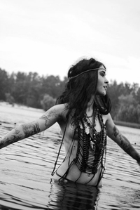 Tatouage sur hippie