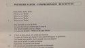 Pendant ce temps, au brevet (fictif) de français...