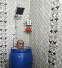Bain douche à la russe