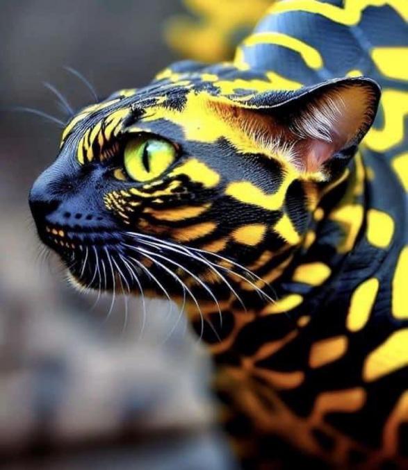 Cette photo incroyable d’un “chat serpent Amazon” est juste cela – incroyable.

Une photo du soi-disant Serpens Catus, un félin aux rayures noires et jaunes fluo ressemblant à un serpent, est devenue virale mardi dans des publications sur les réseaux sociaux affirmant qu’il s’agissait de “l’espèce de félin la plus rare sur Terre”.

“Serpens catus est l’espèce de félin la plus rare sur Terre. Ces animaux vivent dans des régions difficiles d’accès de la forêt amazonienne et sont donc relativement mal étudiés », un utilisateur de Twitter a affirmé. “Les premières images capturant le chat serpent ne sont apparues qu’en 2020. Pèse jusqu’à 56 livres.”

Un message Reddit maintenant supprimé a attiré l’attention de plusieurs commentateurs qui ont signalé que le félin n’était pas une vraie fourrure.

“Un faux évident Aucun gène connu ne peut produire des cheveux ou une fourrure naturels de ces couleurs (bleu marine et jaune vif)”, a déclaré un commentateur.

“Une tentative vraiment brutale d’un faux nom latin”, a ajouté une deuxième personne. “Une recherche sur Google sur la dénomination des espèces aurait rendu cela beaucoup moins évident.”

Le Post a contacté des experts en zoologie pour vérifier l’authenticité de la photo.

Cependant, la couleur et les motifs de la photo ressemblent fortement à la boiga dendrophila, communément appelée “serpent chat à anneaux d’or”.

Selon le zoo et l’institut national de biologie de la conservation du Smithsonian, le serpent se trouve dans les mêmes pays où le chat serpent amazonien aurait été trouvé.

Le soi-disant chat serpent s’est glissé sur TikTok où un utilisateur a affirmé que l’espèce vivait en Colombie, au Venezuela, en Équateur, au Pérou, en Bolivie, en Guyane, en Guyane française et au Suriname.

“Il est dans les prochaines bêtes fantastiques”, a ri un utilisateur faisant référence à la franchise dérivée “Harry Potter”.

“Utilisez cette merde pour de bon pour ne pas désinformer”, a claqué un autre utilisateur.

“Arrêtez de partager des taureaux-t”, a condamné une autre personne.

Source : https://www.crumpe.com/2023/03/la-photo-du-chat-serpent-damazon-devient-virale-et-mystifie-internet/
