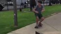 Horatio Caine fait du skate