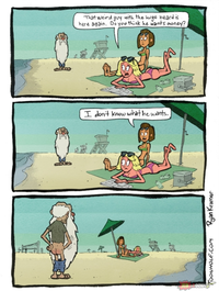 Barbapapa à la plage
