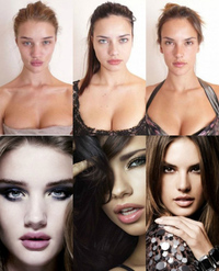 Mannequins au naturel