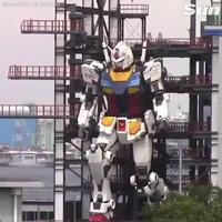 Le gundam au Japon a fait ses premiers pas